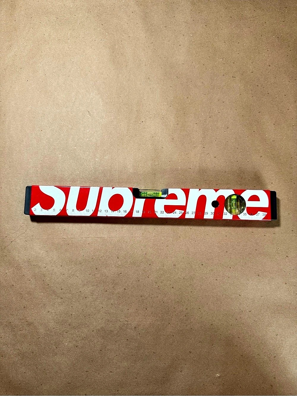 Supreme Meterex Spirit Level Red & Black